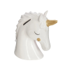  Persely GOLDEN UNICORN 15,5 cm, fehér