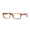 Persol PO3050V 1157 Striped Brown DEMO LENS szemüveg