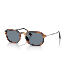 Persol PO3381S 123556 STRIPED BLACK & BROWN LIGHT BLUE napszemüveg