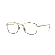 Persol PO5005VT 8005 Gold/Silver DEMO LENS szemüveg szemüvegkeret
