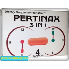  PERTINAX 3 IN 1 potencianövelő - 4 kapszula potencianövelő