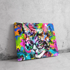  Perzsa Macska Színvilága - Pop Art Vászonkép dekoráció