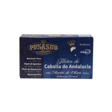  Pesasur Makréla filé olívaolajban 120g konzervdobozos konzerv