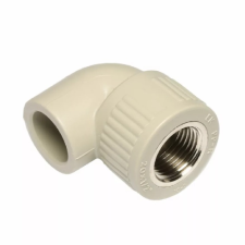 Pestan Plastik 25-3/4″ BM 90° könyök süthető fém menettel PPR (840011608) hűtés, fűtés szerelvény