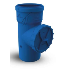 Pestan Zajcsökkentett S Line  HTRE 160 PP tisztitó idom kék (10304183) hűtés, fűtés szerelvény