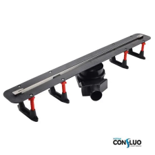  Pestan zuhanyfolyóka Confluo Premuim Slim Line 105 cm építőanyag