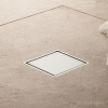  Pestan zuhanyfolyóka Confluo Standard fehér üveg 10 x 10 cm