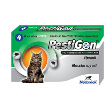  PestiGon Spot on Cat 4x AUV. élősködő elleni készítmény macskáknak
