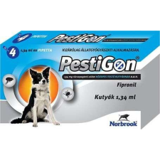 Pestigon Spot On kutyáknak M (10-20 kg) (4 x 1,34 ml) élősködő elleni készítmény kutyáknak