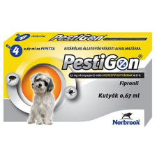  PestiGon Spot on S 4x 2-10kg AUV élősködő elleni készítmény kutyáknak