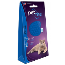 Pet and Me Cat rövid hajkefe kék, macska ápolás, fésű macskafésű