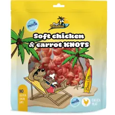 Pet Paradise Puha csirkefalat sárgarépával 230 g jutalomfalat kutyáknak