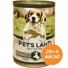Pet s Land Dog Konzerv Vadhús répával 24x415g kutyaeledel