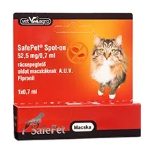 Pet Safe SafePet® Spot-on macska 10db-tól élősködő elleni készítmény macskáknak