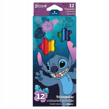 Peter Pen Kft. Színesceruza 12db-os Trio Disney Core Stitch színes ceruza