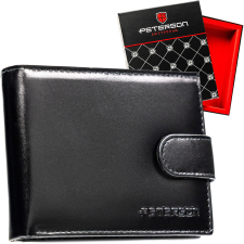  Peterson Férfi Bőr Pénztárca Ptn N992L-Ngv-9509 Black pénztárca
