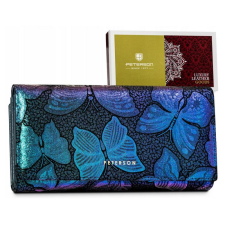  PETERSON NŐI BŐR PÉNZTÁRCA PTN 42100-ONBF S.BLUE- pénztárca