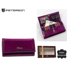  PETERSON NŐI BŐR PÉNZTÁRCA PTN KA-23-4412 Purple pénztárca