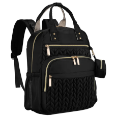  Peterson Női Hátizsák -PTN JMB-04-4941-BLACK- Fekete