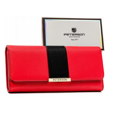  Peterson Női Pénztárca Ptn 006-Saf-9796 Red-Black