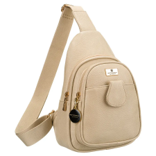 Peterson női testtáska – PTN SSY-1-F19 D.BEIGE- kézitáska és bőrönd