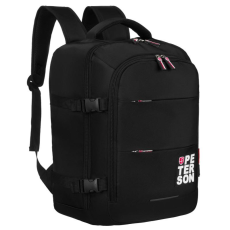  Peterson Utazó Hátizsák- Kézipoggyász- PTN PLG-01-D-7238 BL- Fekete-