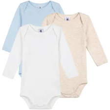 Petit bateau Bébi body LOT BODIES X 3 Sokszínű 18 hónapos kombidressz, body
