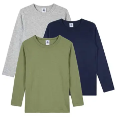 Petit bateau Hosszú ujjú pólók TSML X 3 Sokszínű 4 éves