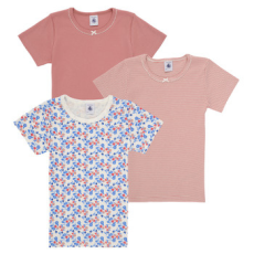 Petit bateau Rövid ujjú pólók 3 TEE SHIRTS MC Sokszínű 2 éves