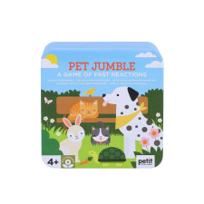 Petit Collage Pet Jumble gyorsreakciós kártyajáték társasjáték