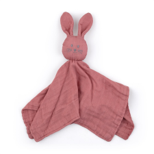 Petite & Mars Bambusz muszlin szundikendő Hugo Dusty Rose 0hó+ bébiplüss