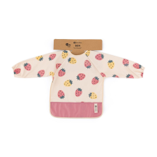  PETITE&amp;MARS Előke hosszú ujjal Ben Beige Strawberies előke