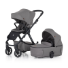 Petite&amp;Mars Petite &amp; Mars ICON 2in1 Dove Grey LITE RWS Kombinált Babakocsi - Multifunkciós, Könnyű és Prémium Kényelem Újszülöttkortól