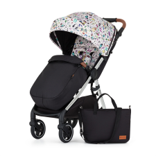 PETITE&MARS Sport babakocsi Royal3 Silver Limited100 Tattoo babakocsi