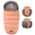 Petite&Mars Comfy 4in1 bundazsák + Furry Pastel Peach kesztyű