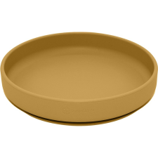 Petite&Mars Take&Match Silicone Plate tányér tapadókoronggal Intense Ochre 6 m+ 1 db babaétkészlet