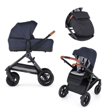 PetiteMars Petite & Mars Kombinált babakocsi 2in 1 Trails Anthracite Blue babakocsi