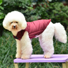  Petsoo kutyamellény vékony testű kutyáknak, vörös, XXL-es kutyaruha