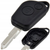 Peugeot 2 gombos kulcsház