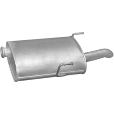  Peugeot hátsó kipufogódob K19_232ALU autóalkatrész