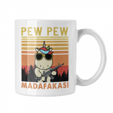  Pew-Pew Madafakas - Fehér Bögre bögrék, csészék