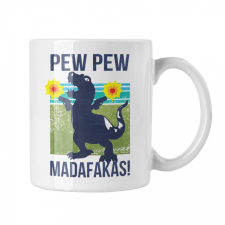 Pew-Pew Madafakas - Fehér Bögre bögrék, csészék