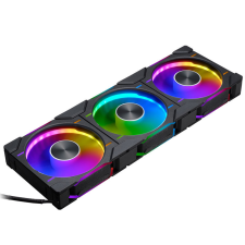 PHANTEKS D30 Regular 120mm PWM D-RGB Rendszerhűtő - Fekete (3db/csomag) hűtés