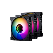 PHANTEKS M25 Gen2 PWM D-RGB Lüfter, 3er-Pack - Reverse Blade, 120mm, schwarz hűtés