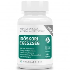 Pharmacoidea időskori egészség kapszula - 60db vitamin, táplálékkiegészítő rágcsálóknak