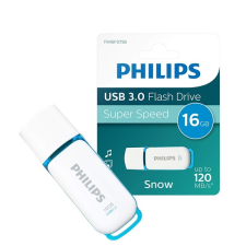 Philips 16 GB Pendrive 3.0  Snow Edition (fehér-kék) pendrive