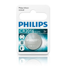Philips 3V Lítium gombelem  (CR2016/01B) (CR2016/01B) gombelem