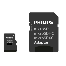 Philips 512GB microSDXC Philips CL10 UHS-I U1 + adapter (PH133549) (PH133549) memóriakártya