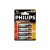 Philips Alkáli 1.5V AA Ceruza elem PowerLife 4db  (LR6P4B/10) (LR6P4B/10)