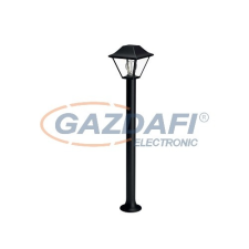 Philips Alpenglow 1649730PN oszlopos lámpa 60W E27 230V, fekete kültéri világítás